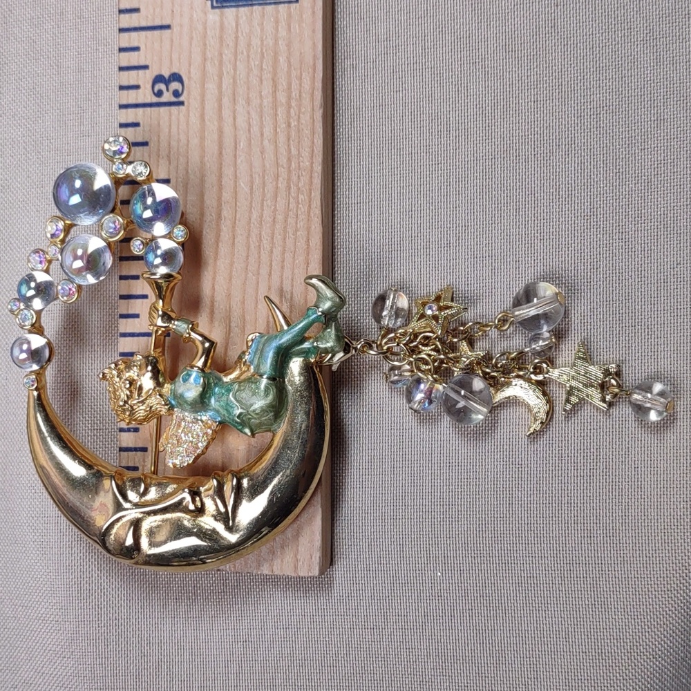 Kirk's Folly "Pipedream Fairy" Brooch - Picture 6 of 11